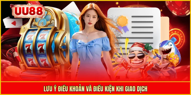 Lưu ý điều khoản và điều kiện khi giao dịch
