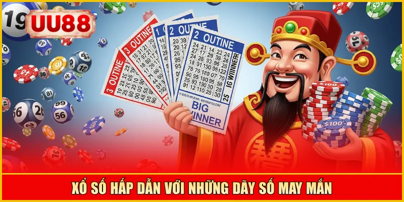 Xổ Số hấp dẫn với những dãy số may mắn